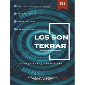 LGS SON TEKRAR TÜRKÇE BRANŞ DENEMELERİ